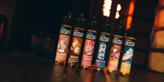 Различные вкусы Brusko salt.