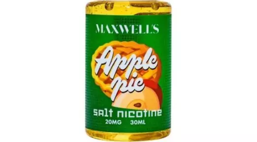 Вкусная жидкость maxwells apple pie salt.