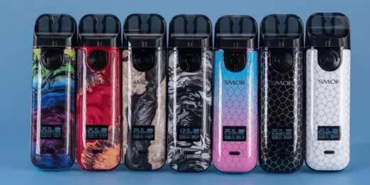 Smok novo 4 стоят в ряд